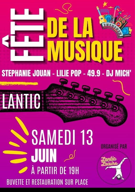 Fête de la musique à Lantic