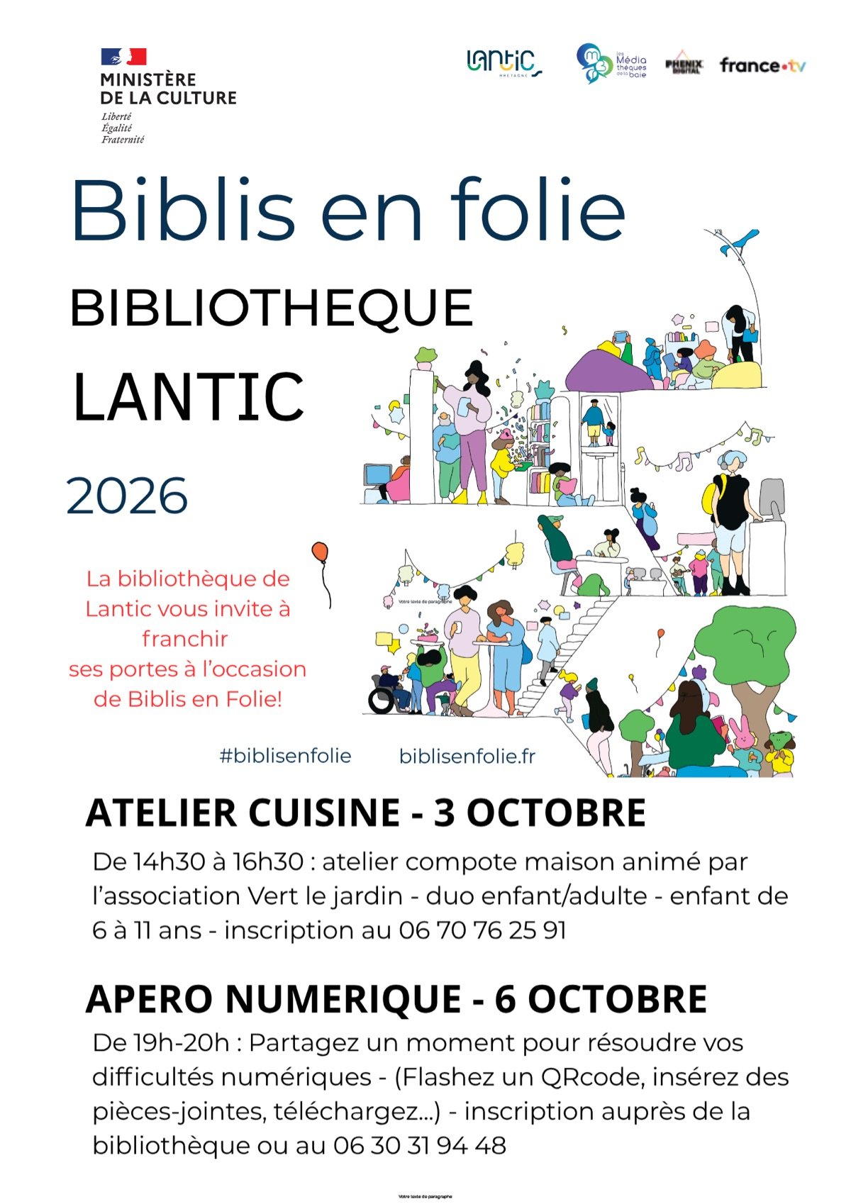 📚 À Lantic, la bibliothèque est en folie !